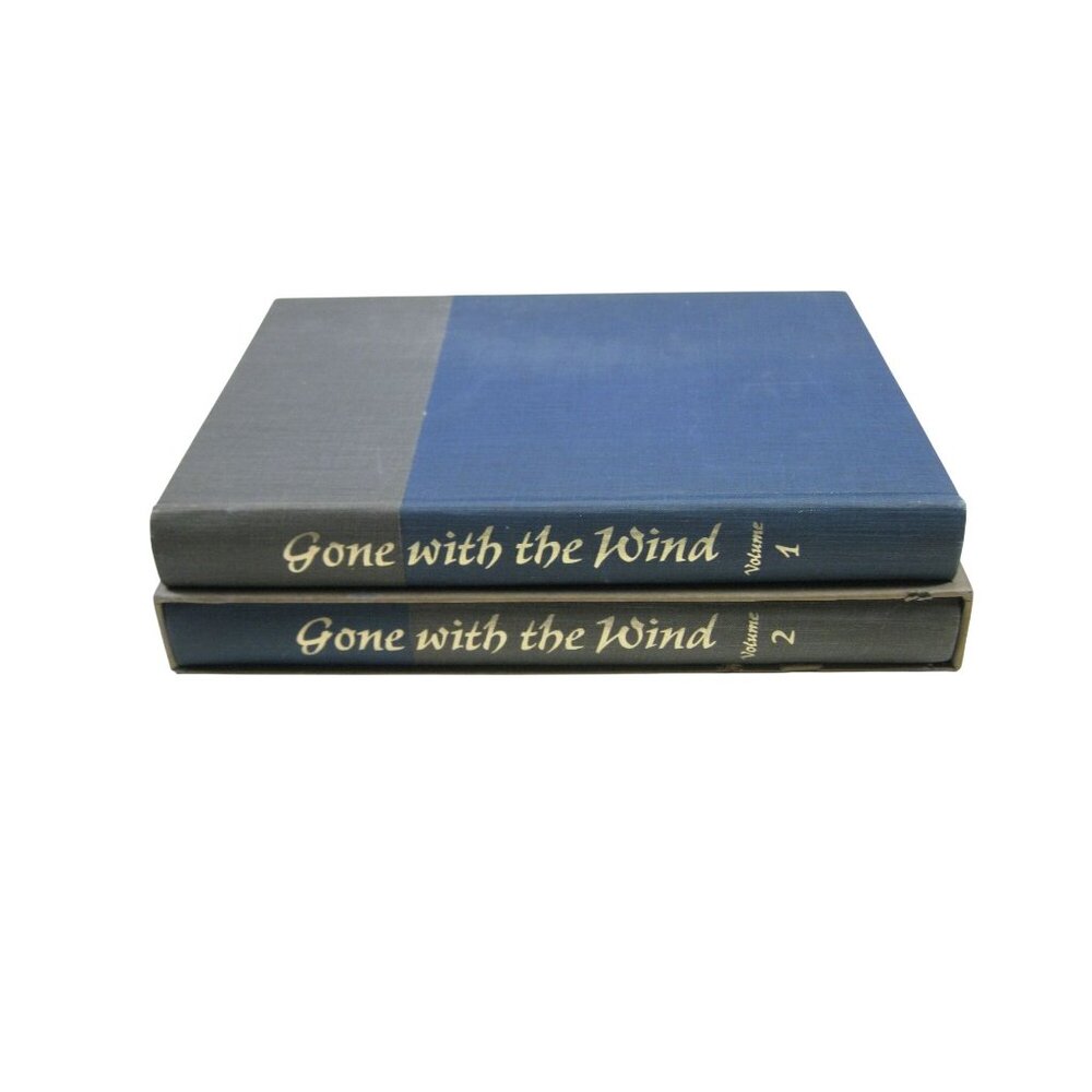 Gone With The Wind 2 Volume 1 Slipcase 1951 Macmillan Heritage Press Groth
